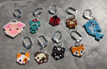 Load image into Gallery viewer, Handmade Beaded Stitch Marker Knitting Crochet
